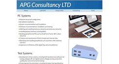 Desktop Screenshot of apg-consultancy.co.uk
